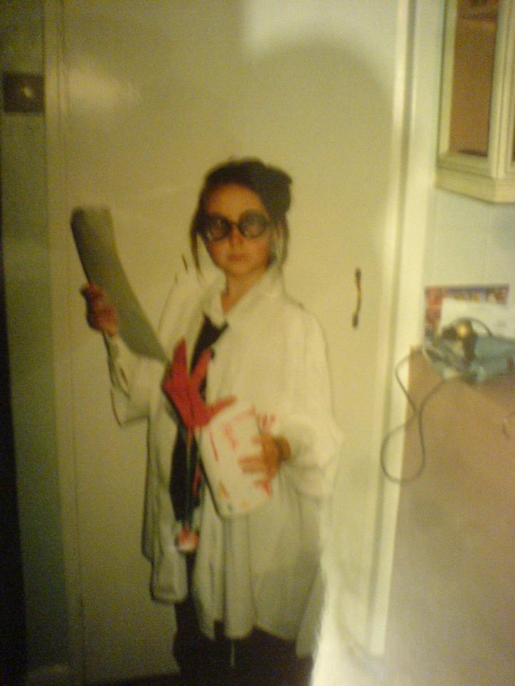 Young Ella winning at life when it comes to Halloween Costumes...